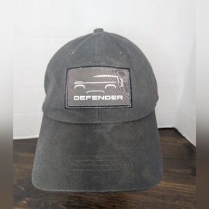 Land Rover Kentucky Three Day Event Ball Cap Hat Black Equestrian Defender